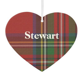 Royal Stewart Tartan Plaid Auto Geurverschermer Luchtverfrisser