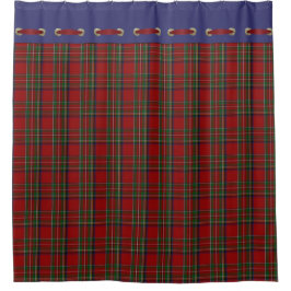 Royal Stewart Tartan Plaid Douchegordijn