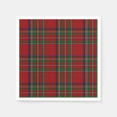 Royal Stewart Tartan Plaid Papieren servetten (Voorkant)