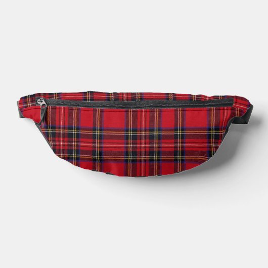 Royal Stewart tartan plaid Print Cut Sew Bag Heuptasje (Liggend)