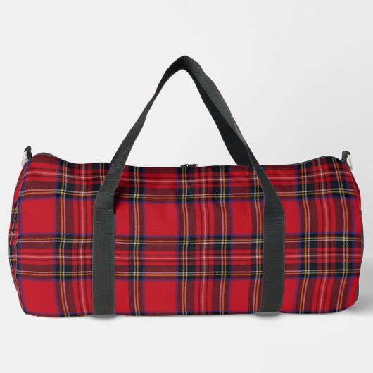 Royal Stewart tartan plaid Print Cut Sew Bag Plunjezak (Voorkant)