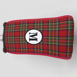 Royal Stewart Tartan Plaid Schotse Clan Monogram Golfheadcover