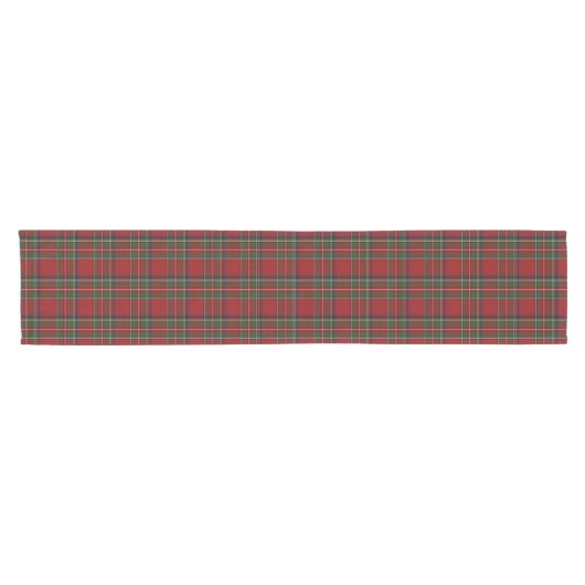 Royal Stewart Tartan Plaid Table Runner Korte Tafelloper (Horizontaal)