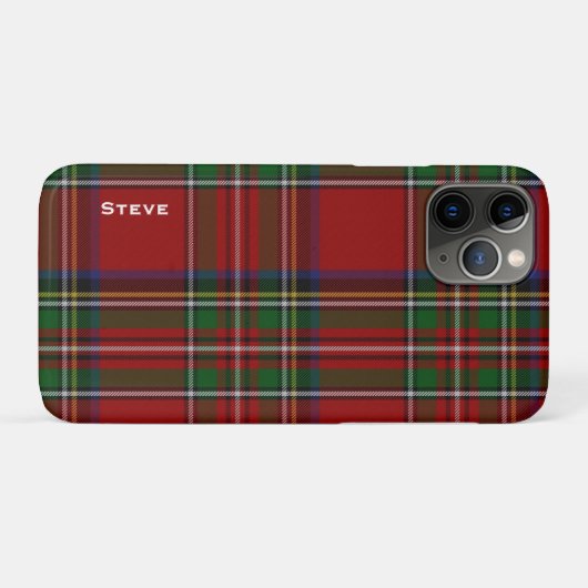 Royal Stewart Tartan Pset Case-Mate iPhone Case (Achterkant (horizontaal))
