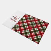 Royal Stewart Tartan Pset Deurmat (Schuin)