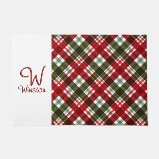 Royal Stewart Tartan Pset Deurmat (Voorkant)