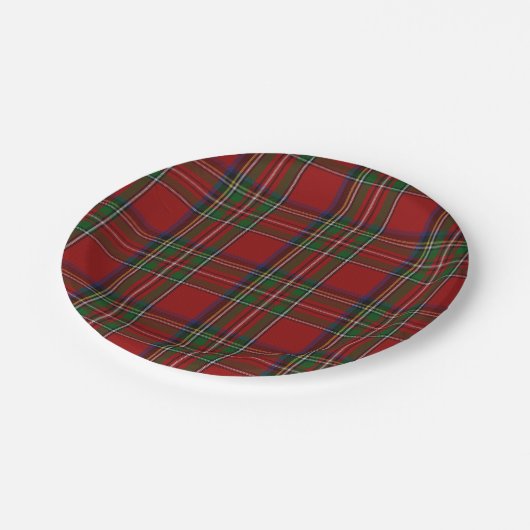 Royal Stewart Tartan Pset Paper Bord (Gekanteld)