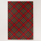 Royal Stewart Tartan Pset Pattern Legpuzzel (Verticaal)