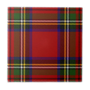 Royal Stewart Tartan Pset Pattern Tegeltje
