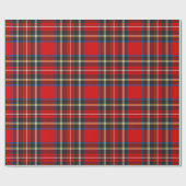 Royal Stewart Tartan Pset Scottish Pattern Cadeaupapier (Vlak)