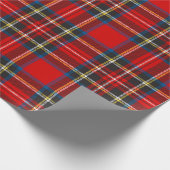 Royal Stewart Tartan Pset Scottish Pattern Cadeaupapier (Hoek)