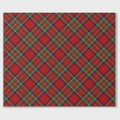 Royal Stewart Tartan Pset Scottish Pattern Cadeaupapier (Vlak)