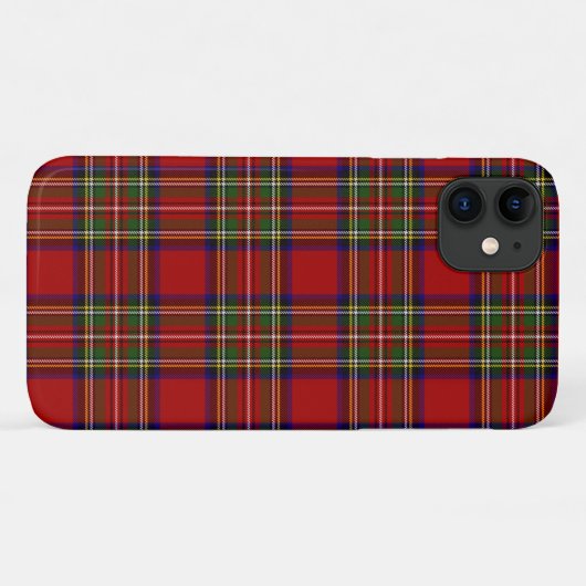 Royal Stewart Tartan Pset Scottish Pattern Case-Mate iPhone Case (Achterkant (horizontaal))