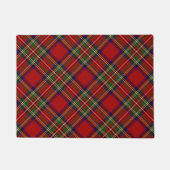 Royal Stewart Tartan Pset Scottish Pattern Deurmat (Voorkant)