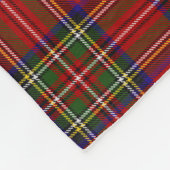 Royal Stewart Tartan Pset Scottish Pattern Fleece Deken (Hoek)