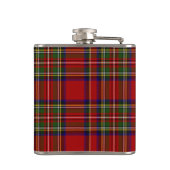 Royal Stewart Tartan Pset Scottish Pattern Heupfles (Achterkant)