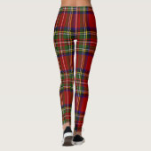Royal Stewart Tartan Pset Scottish Pattern Leggings (Achterkant)