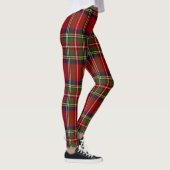 Royal Stewart Tartan Pset Scottish Pattern Leggings (Rechts)
