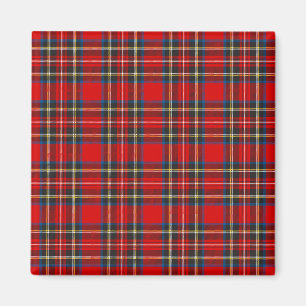 Royal Stewart Tartan Pset Scottish Pattern Magneet