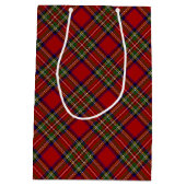 Royal Stewart Tartan Pset Scottish Pattern Medium Cadeauzakje (Achterkant)