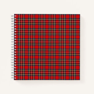 Royal Stewart Tartan Pset Scottish Pattern Notitieboek