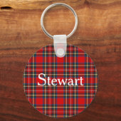 Royal Stewart Tartan Pset Scottish Pattern Sleutelhanger (Voorkant)