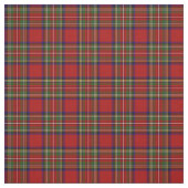 Royal Stewart Tartan Pset Scottish Pattern Stof (Swatch)