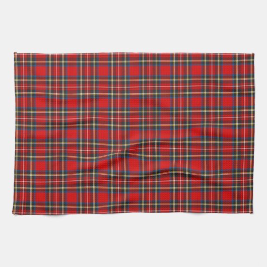 Royal Stewart Tartan Pset Scottish Pattern Theedoek (Horizontaal)