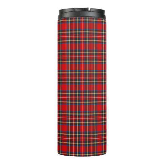 Royal Stewart Tartan Pset Scottish Pattern Thermosbeker (Achterkant)