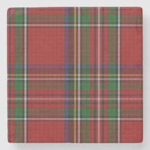 Royal Stewart Tartan Pset Stone Onderzetter