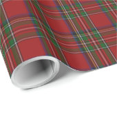 Royal Stewart Tartan Pset Wrapping Paper Cadeaupapier (Rol Hoek)