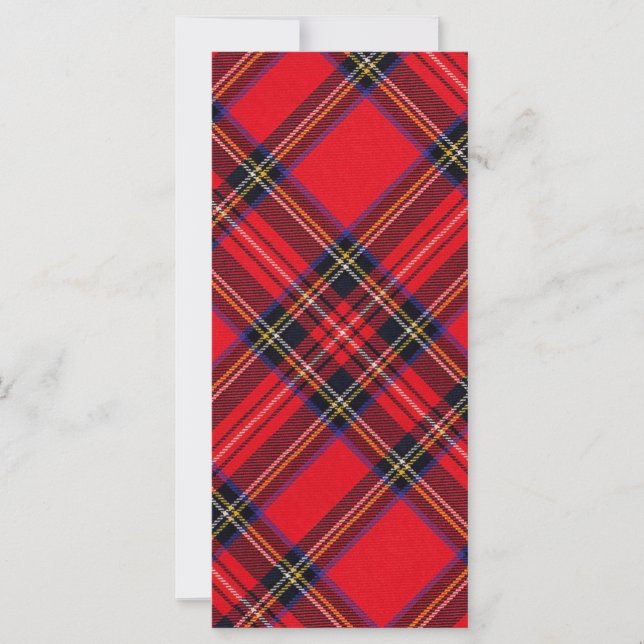 Royal Stewart tartan red black plaid (Voorkant)