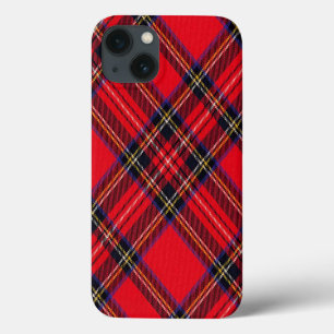Royal Stewart tartan red black plaid Case-Mate iPhone Case