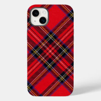 Royal Stewart tartan red black plaid