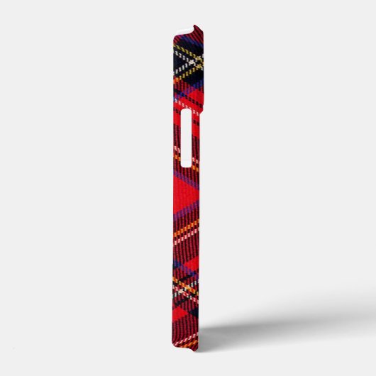Royal Stewart tartan red black plaid Case-Mate iPhone Case (Achterkant / Rechts)
