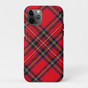 Royal Stewart tartan red black plaid Case-Mate iPhone Case