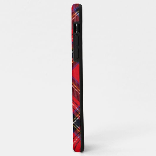 Royal Stewart tartan red black plaid Case-Mate iPhone Case (Achterkant/links)