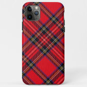 Royal Stewart tartan red black plaid Case-Mate iPhone Case (Achterkant)