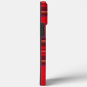 Royal Stewart tartan red black plaid Case-Mate iPhone Case (Achterkant / Rechts)