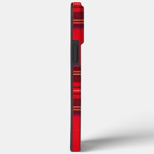 Royal Stewart tartan red black plaid Case-Mate iPhone Case (Achterkant / Rechts)