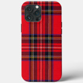 Royal Stewart tartan red black plaid Case-Mate iPhone Case (Achterkant)