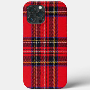 Royal Stewart tartan red black plaid Case-Mate iPhone Case