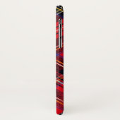 Royal Stewart tartan red black plaid Case-Mate iPhone Case (Achterkant/links)