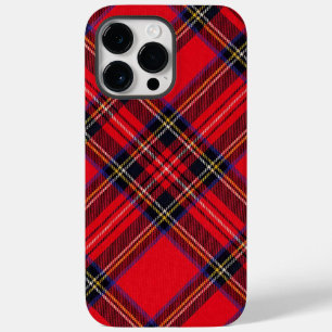 Royal Stewart tartan red black plaid Case-Mate iPhone 14 Pro Max Hoesje