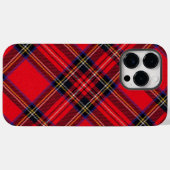 Royal Stewart tartan red black plaid Case-Mate iPhone Case (Achterkant (horizontaal))