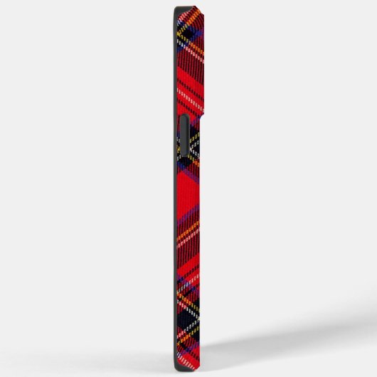 Royal Stewart tartan red black plaid Case-Mate iPhone Case (Achterkant / Rechts)