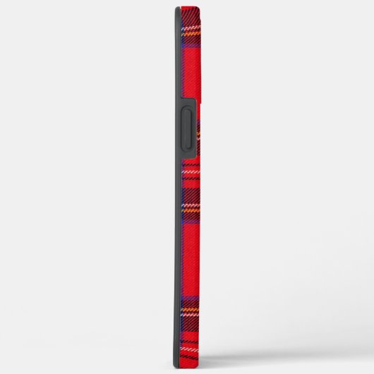 Royal Stewart tartan red black plaid Case-Mate iPhone Case (Achterkant / Rechts)