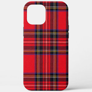Royal Stewart tartan red black plaid Case-Mate iPhone Case