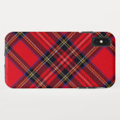 Royal Stewart tartan red black plaid Case-Mate iPhone Case (Achterkant (horizontaal))