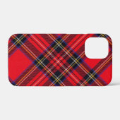 Royal Stewart tartan red black plaid Case-Mate iPhone Case (Achterkant (horizontaal))
